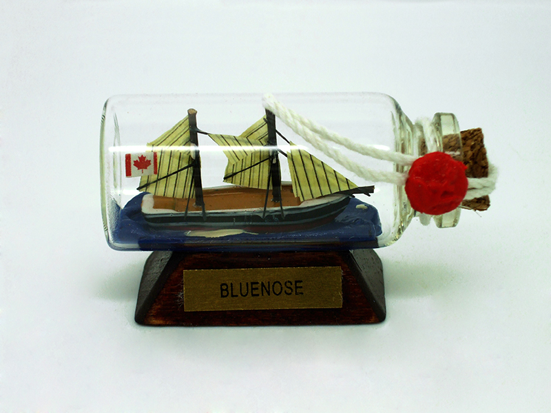 Bluenose Sailboat in a Bottle 7 - GoNautical