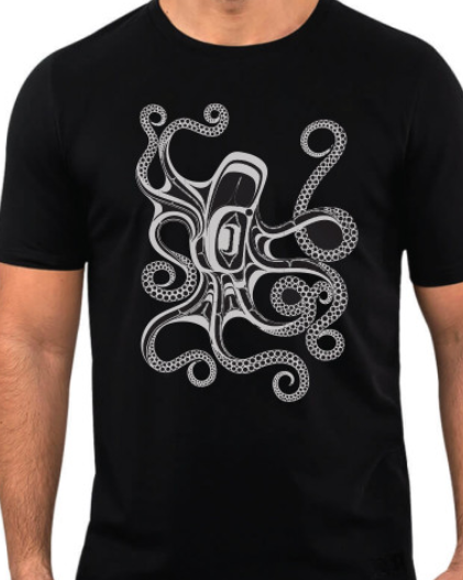 Octopus Tshirt | Shop Online | Royal BC Museum